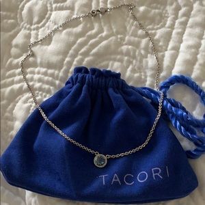 Tacori blue topaz necklace